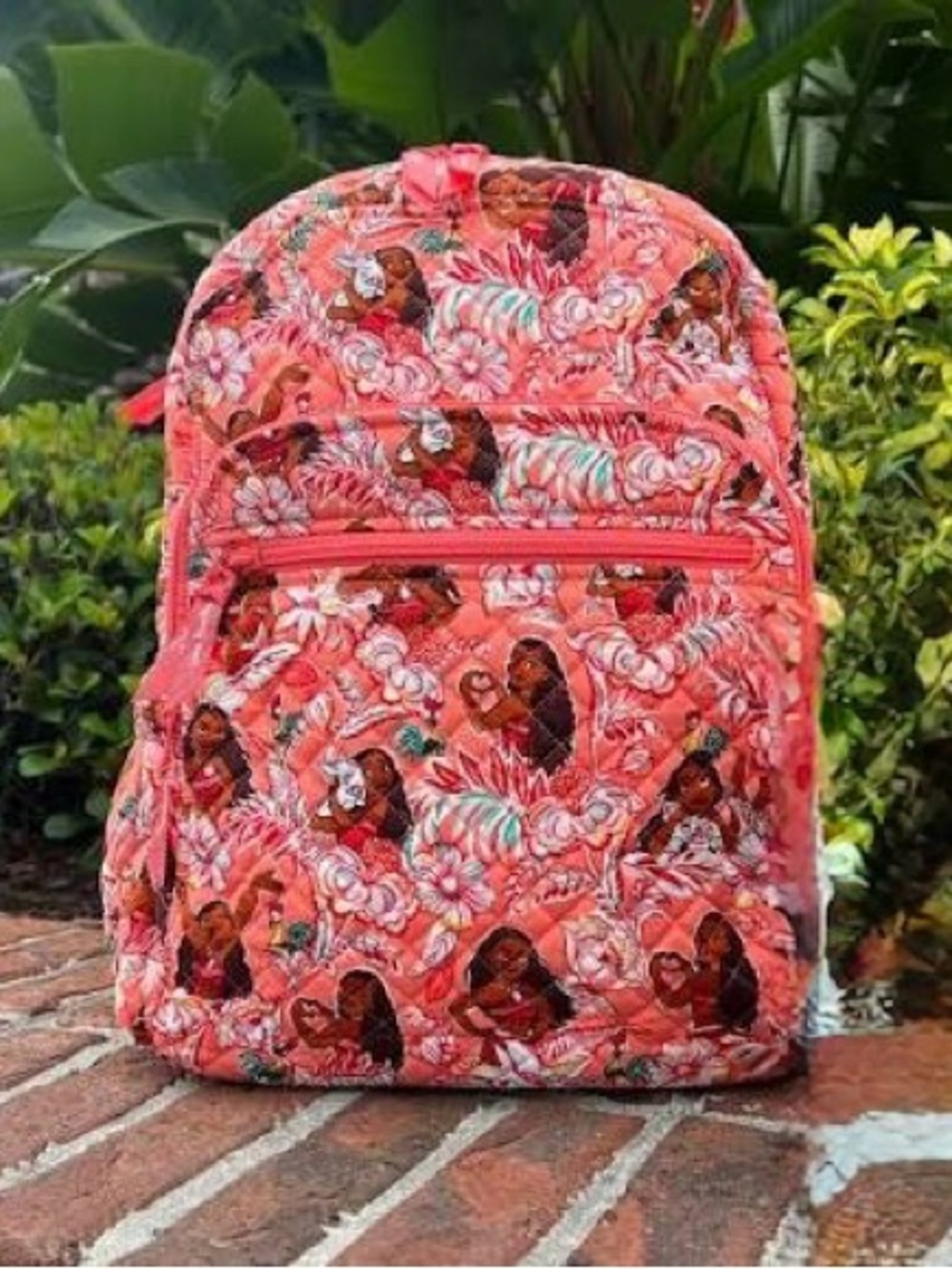 vera bradley x disney moana campus backpack